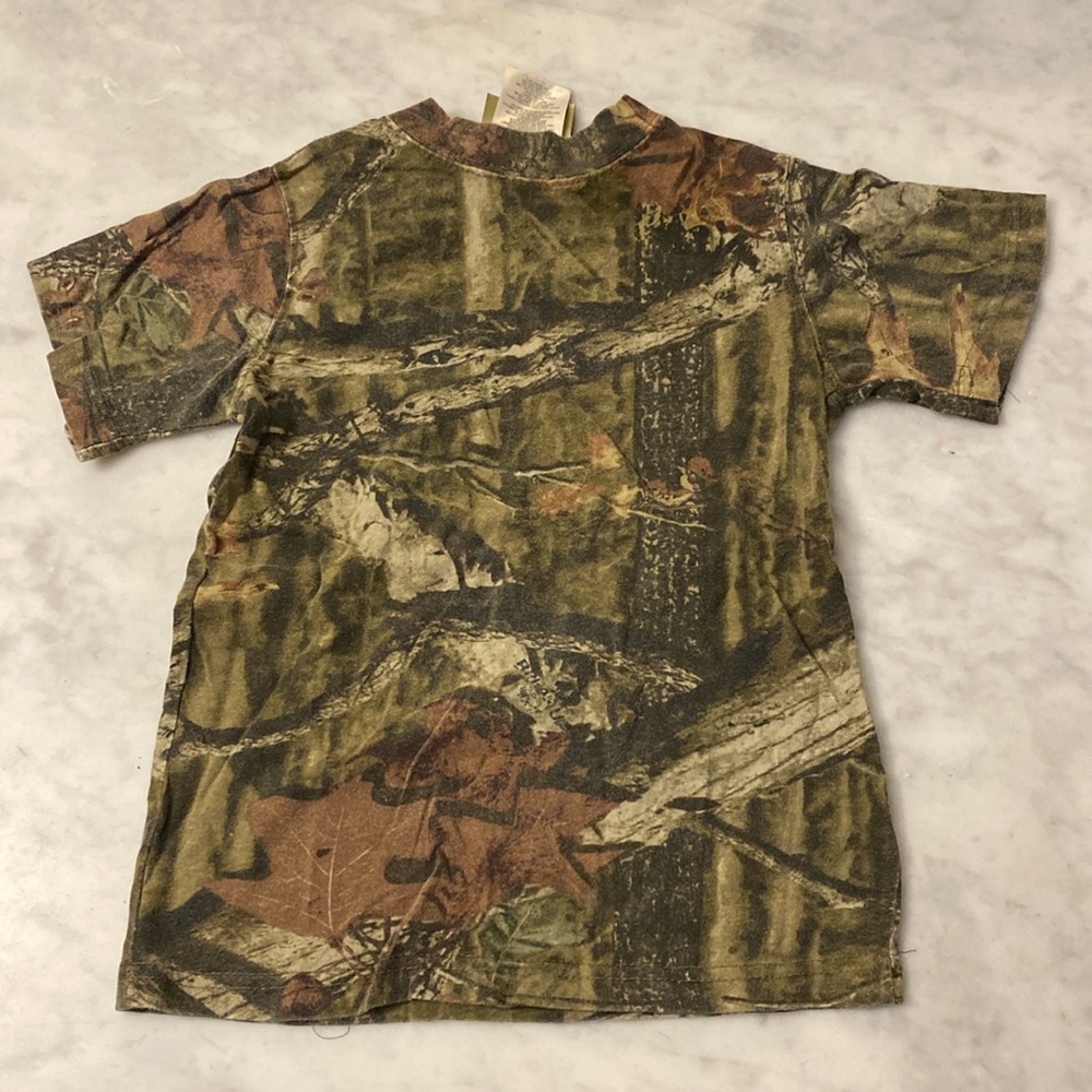 Russell Outdoor camo youth 6-8 tshirt